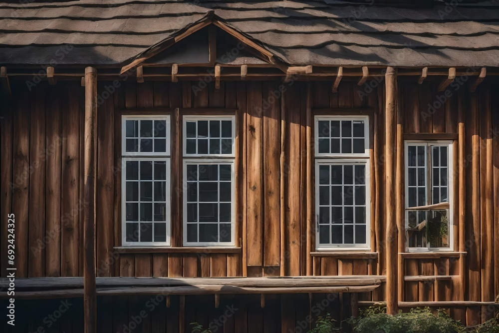 exterior of wooden building in daylight.