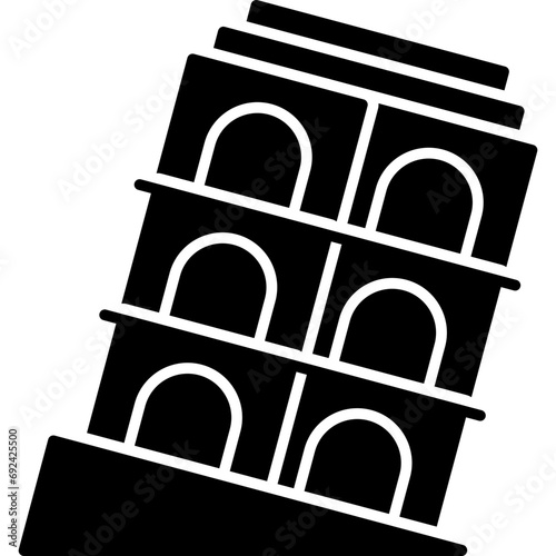 Leaning Tower Of Pisa Icon