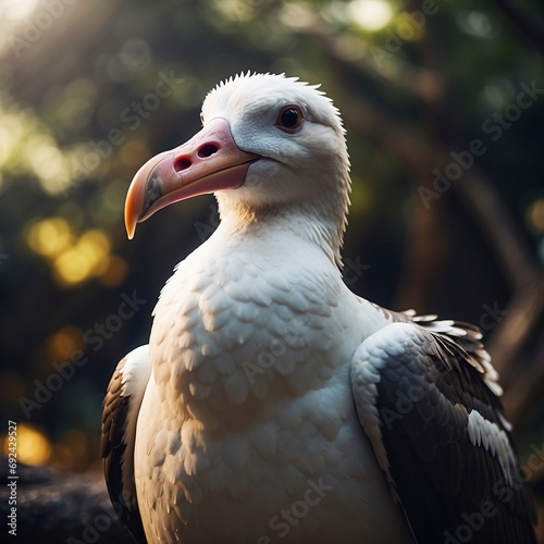 close up of a vulture Generative Ai photo
