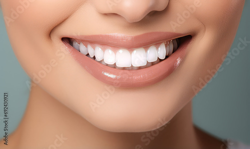 close up to a person teeths with smile