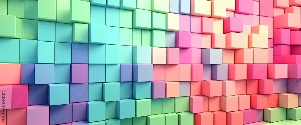 abstract background of squares abstract background of squares