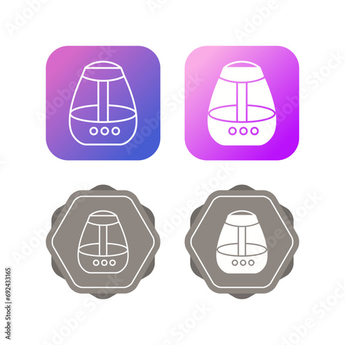 Air Humidifier Vector Icon