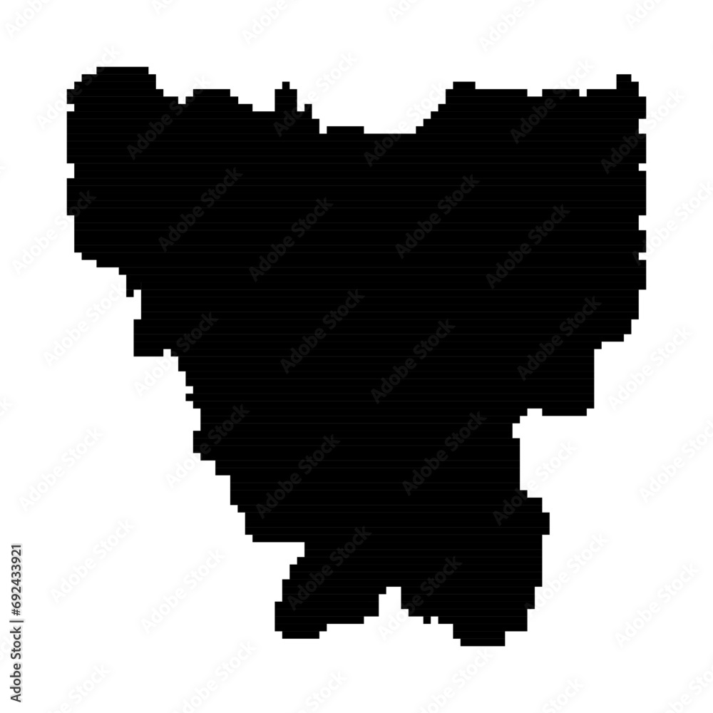 icon map jakarta high quality black style