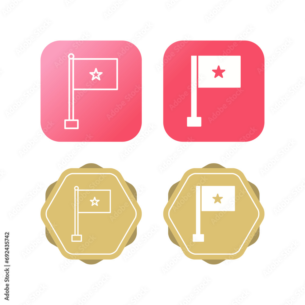 Flag Vector Icon Flag Vector Icon