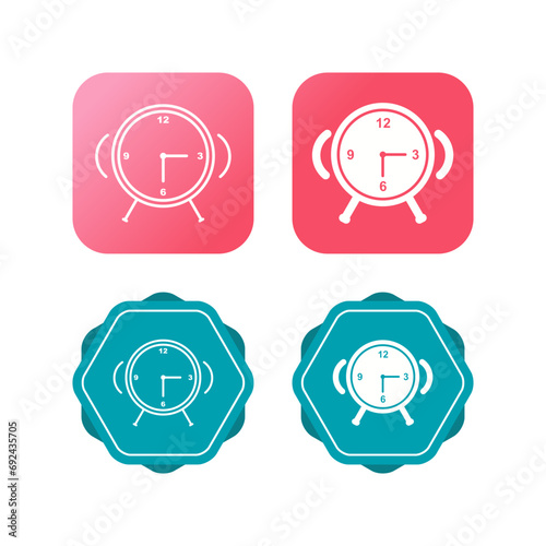 Alarm Clock Vector Icon