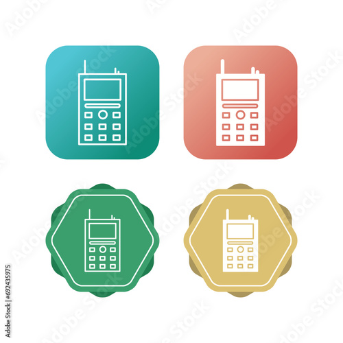 Cellular Phone Vector Icon