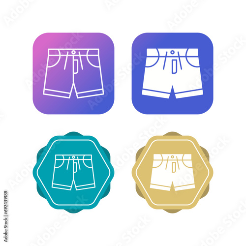 Shorts Vector Icon