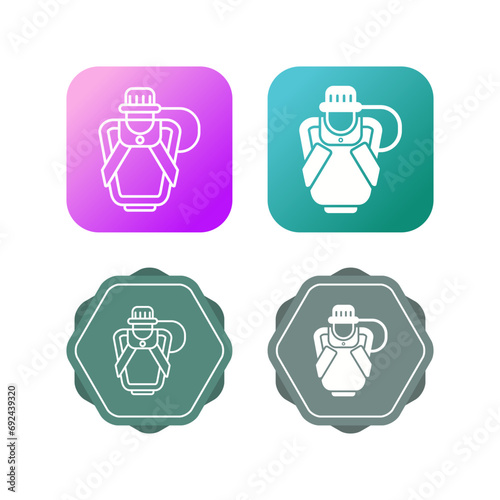 Canteen Vector Icon
