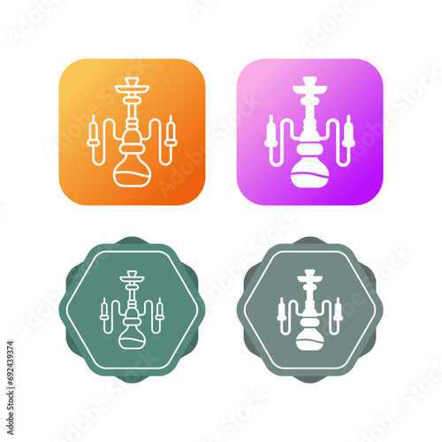 Hookah Vector Icon