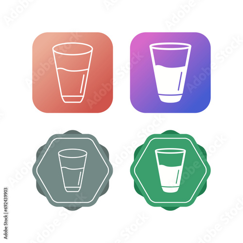 Glass Vector Icon