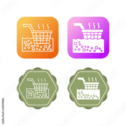 Deep Fryer Vector Icon