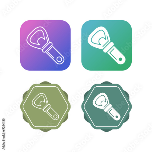 Bottle Opener Vector Icon