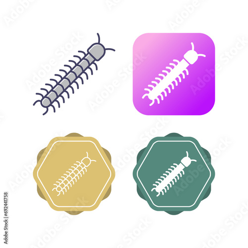 Centipede Vector Icon