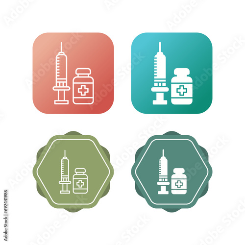 Vaccine Vector Icon
