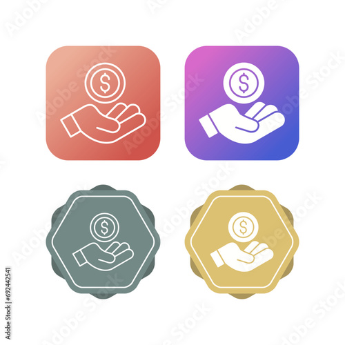 Alms Vector Icon