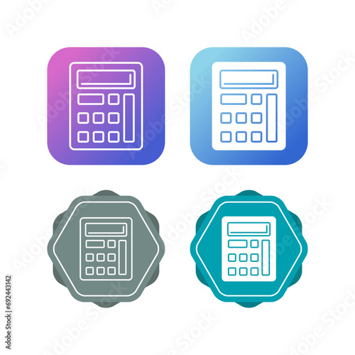 Calculator Vector Icon