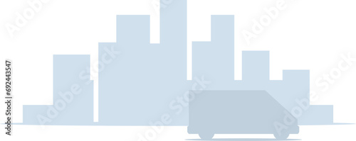 Cheerful guy launches a quadrocopter or drone. Vector illustration.