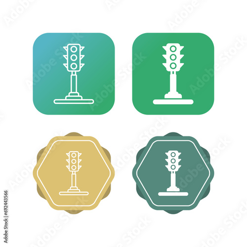 Traffic Light Vector Icon