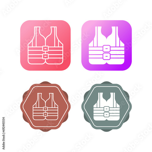 Life Jacket Vector Icon