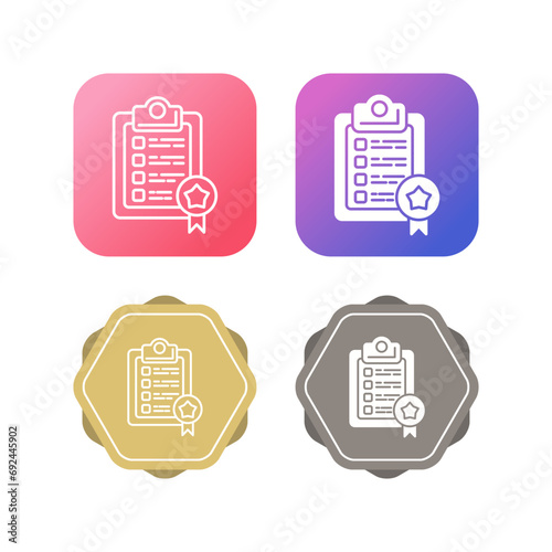 Quality Assurance Vector Icon