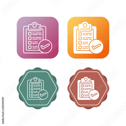 Evaluate Vector Icon
