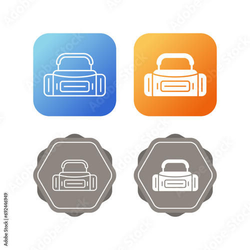 Sport Bag Vector Icon