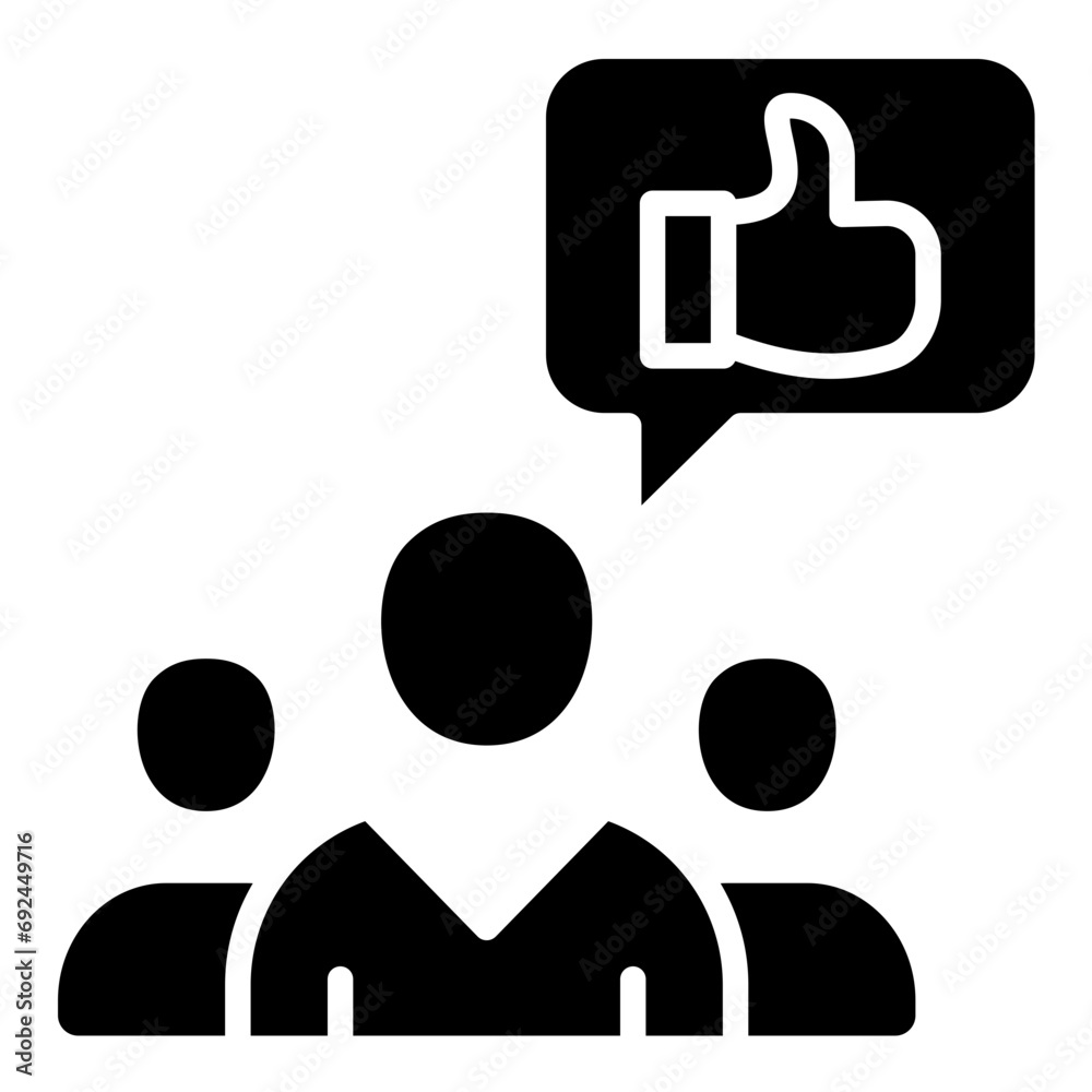 User Feedback icon line vector illustration User Feedback icon line vector illustration