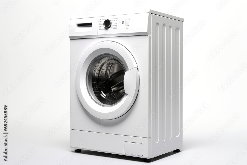 Washing machine isolated on white background. Washing machine isolated on white background.