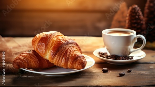 pastry french croissan food illustration breakfast delicious, france golden, indulgent warm pastry french croissan food