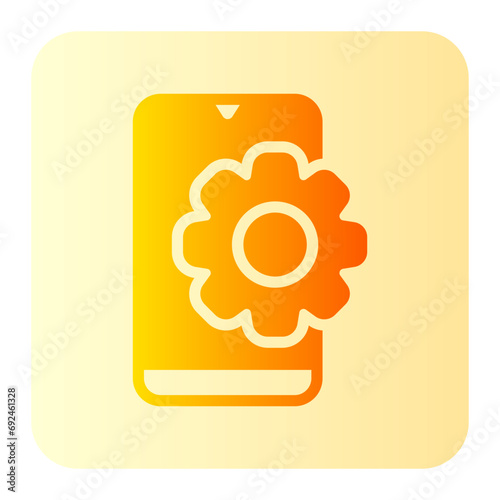 settings gradient icon