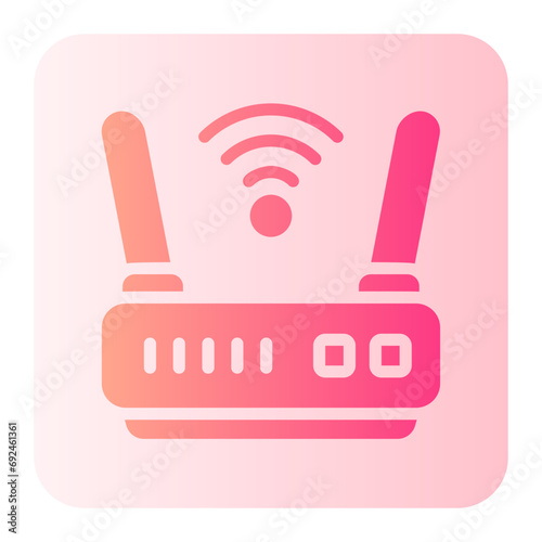Hotspot gradient icon