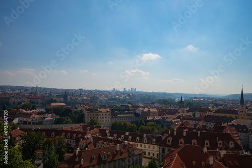 Prague, Czech Republic - September 28, 2023 - A walk through the city of Prague old town and surrounding streets. photo