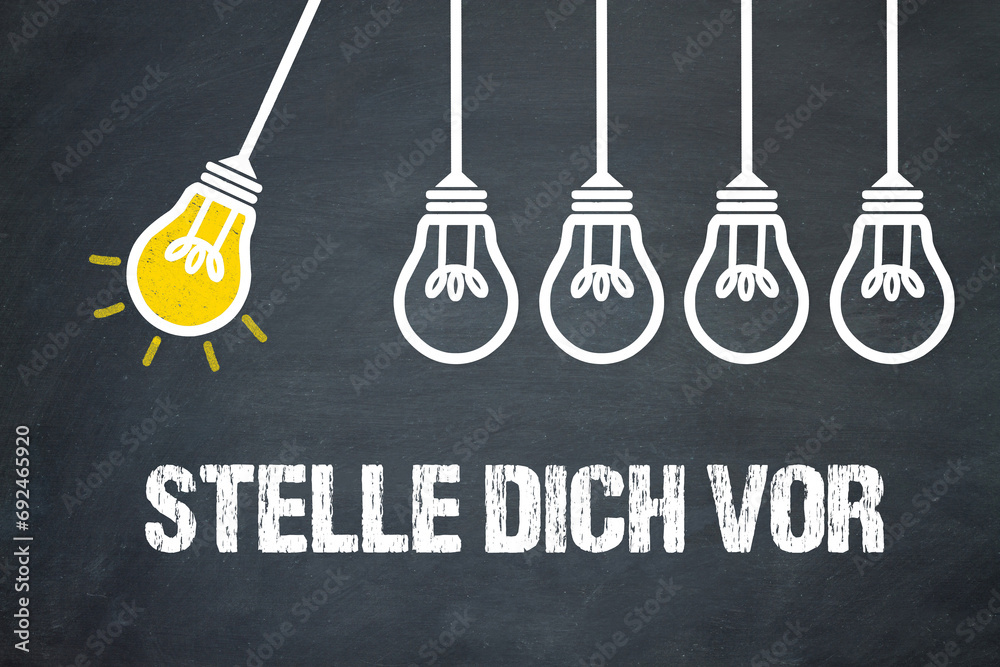 Fototapeta premium Stelle dich vor