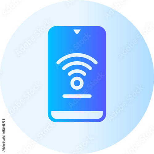 wifi gradient icon