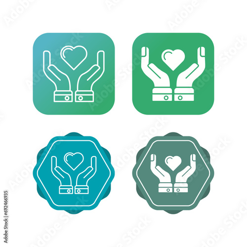 Humanitarian Vector Icon