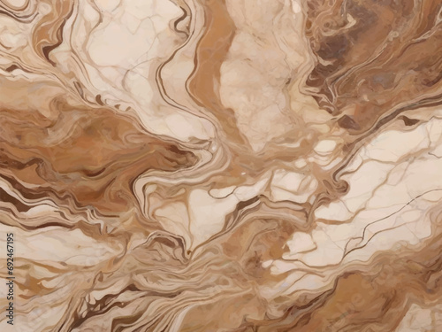 Rustic Charm: Brown Toned Marble with Uncomplicated Veining