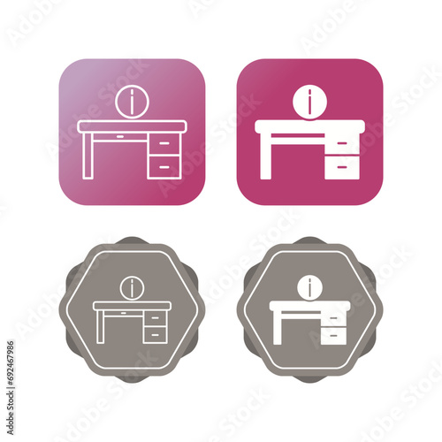 Information Desk Vector Icon