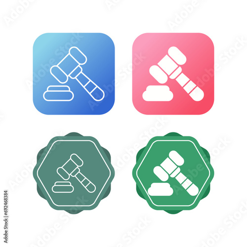 Law Vector Icon