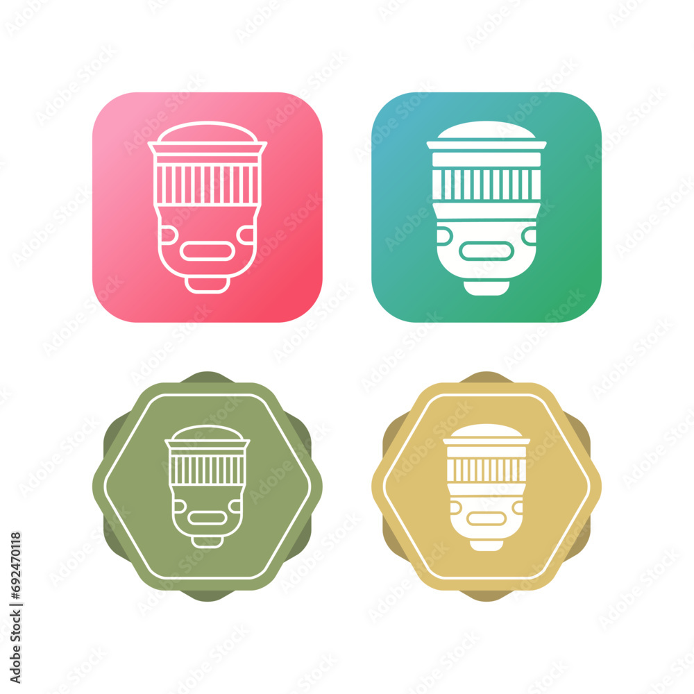 Camera Lens Vector Icon