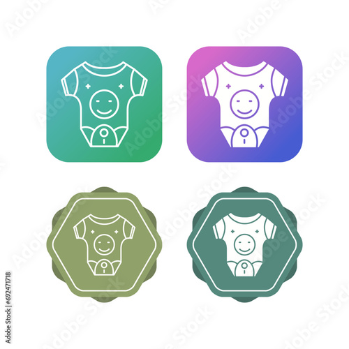 Bodysuit Vector Icon