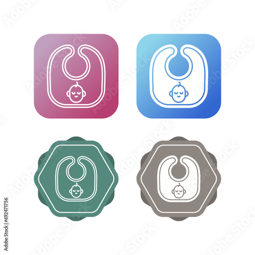 Bib Vector Icon
