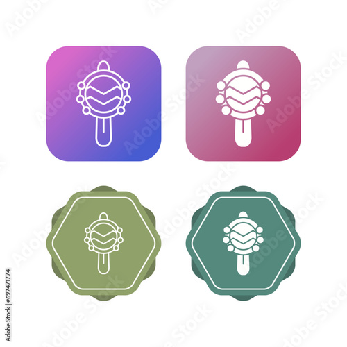 Rattle Vector Icon