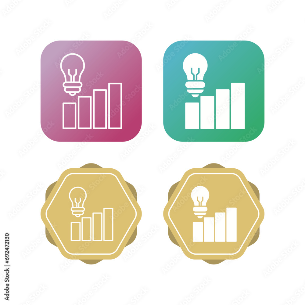 Analytical Thinking Vector Icon Analytical Thinking Vector Icon
