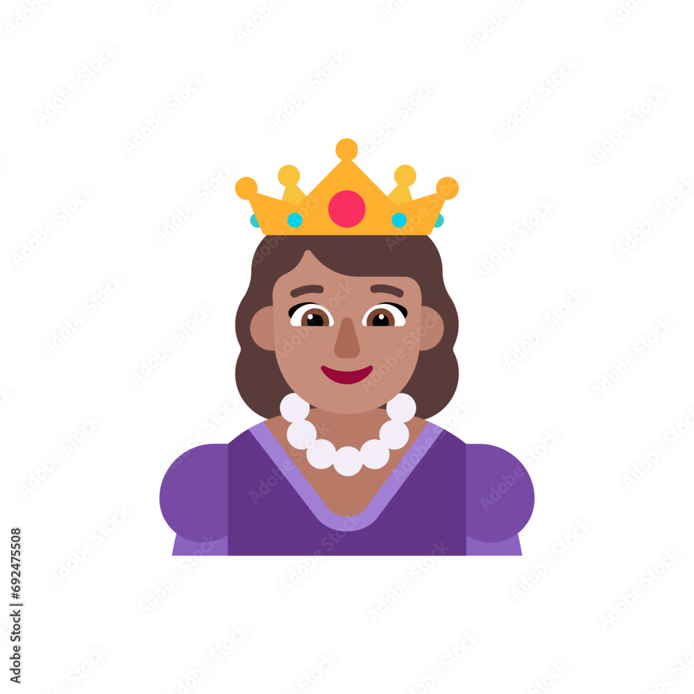 Princess: Medium Skin Tone
