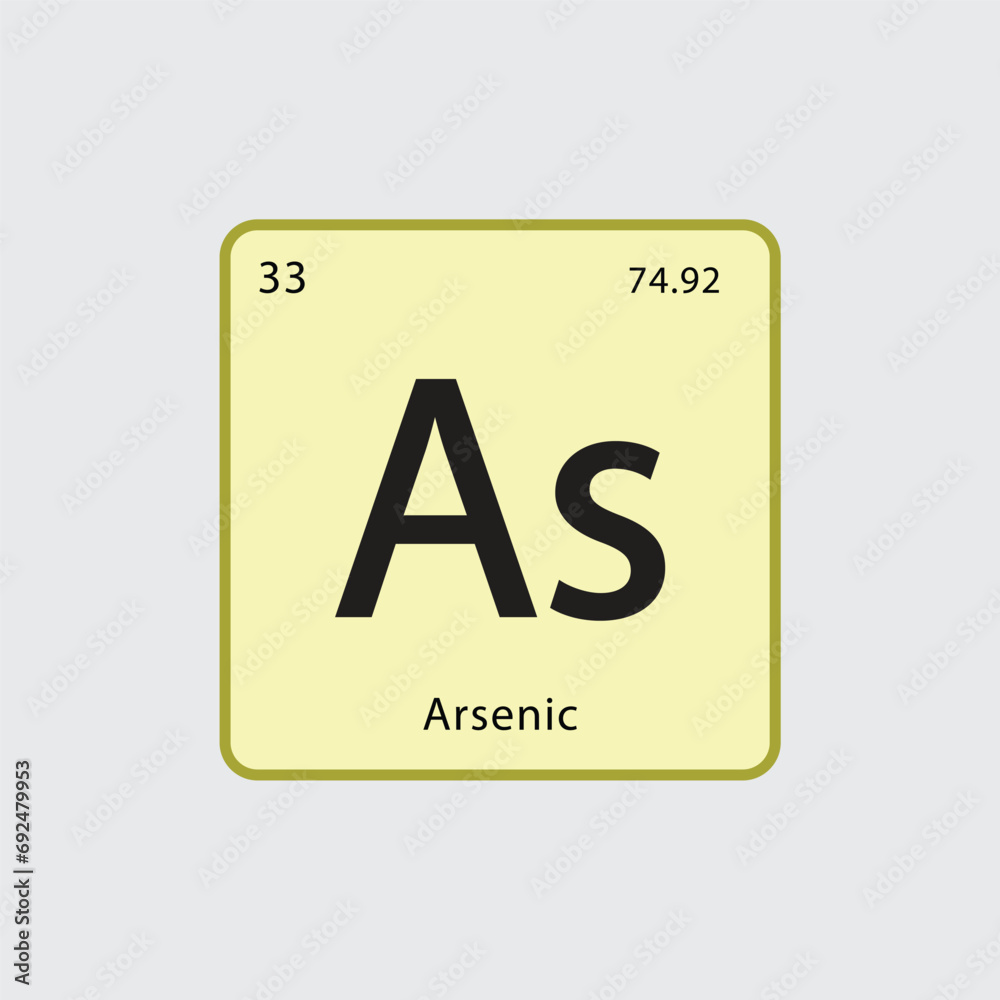 Periodic table icon vector logo design template Periodic table icon vector logo design template