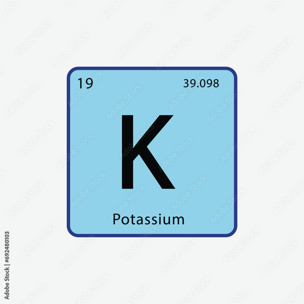 Periodic table icon vector logo design template Periodic table icon vector logo design template