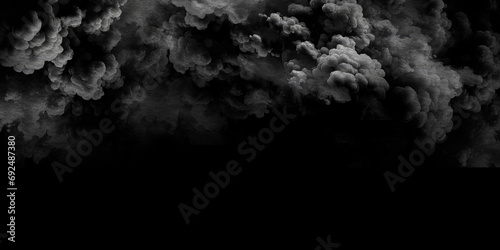 billowing cloud of smoke or fog. It's dark and moody, with the smoke taking up the majority of the frame.used as a background for a website, a graphic design project photo