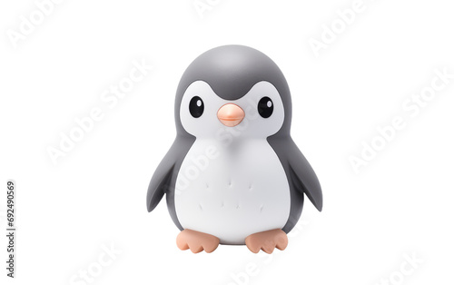 The Penguin Solitude A Toys Independent Tale Isolated On Transparent Background