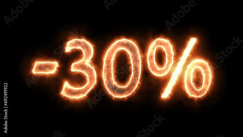 Alpha channel is included. -30% Burning percentages. Summer Sale. Hot sale. Black Friday. Greater discounts (dumping, %, percentages, purchase, sale). Quick Time, codec: PNG, 16-bit color,  photo
