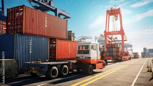 transportation terminal ship cargo illustration export freight, vessel dock, handling maritime transportation terminal ship cargo photo
